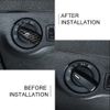 Inner Set Gear Shift Button Cover Air Vent Steering Trim for Dodge Charger 2015+