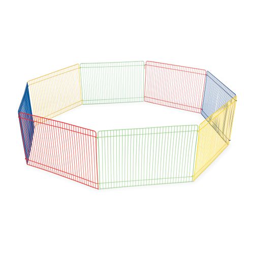 Prevue Pet Products Multi-Color Small Pet Playpen 40090,13x35.87x8.67 inch