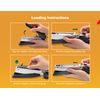 PaperPro(R) Prodigy(R) Stapler, Metallic Black/Silver, 0