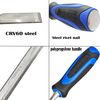 6 Piece Wood Carving Chisel Set with Honing Guide, Sharpening Stone, Carpenter Pencil & Storage Case