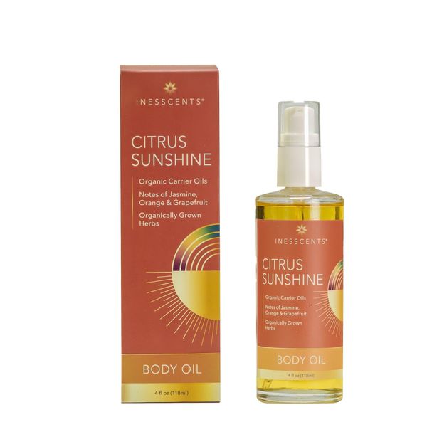 Inesscents Aromatic Botanicals Citrus Sunshine Body Oil 4 fl oz Oil