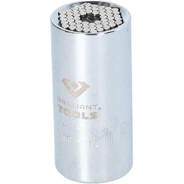 BRILLIANT TOOLS BT021899 3/8" Universal Socket [Powered by KS Tools]