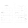 Letts Zodiac A6 week to view 2023 diary - Sky