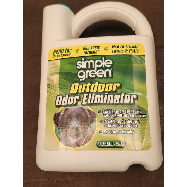 Simple Green Outdoor Odor Eliminator, Odor From Pets 1Gal 128 oz.