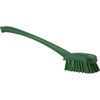 Vikan, Green Brush,Washing,Stiff,15.75",PP/PBT, 4186