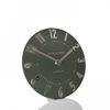 Thomas Kent London Mulberry Olive Green Small Mantel Clock