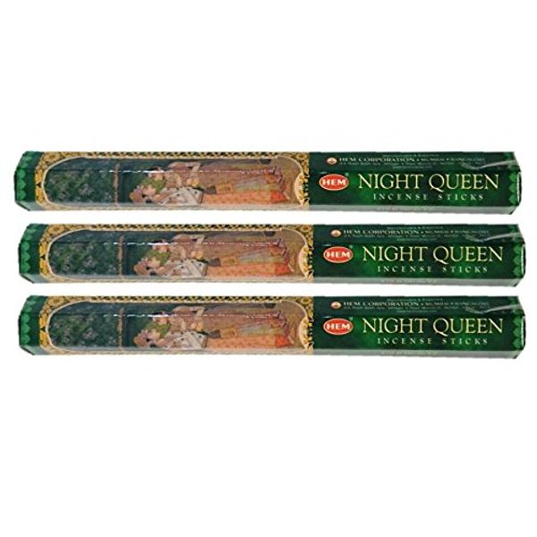 HEM(Hem): Incense Stick/Incense/Hexagonal Incense / 3 Box Set (Night Queen)