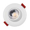 NICOR Lighting DGD311205KRDWH LED Downlights, White