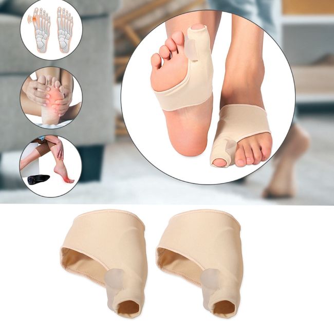 1 Pair Bunion Pad Toe Bunion Corrector Protector Gel Polyurethane Toe Spreader