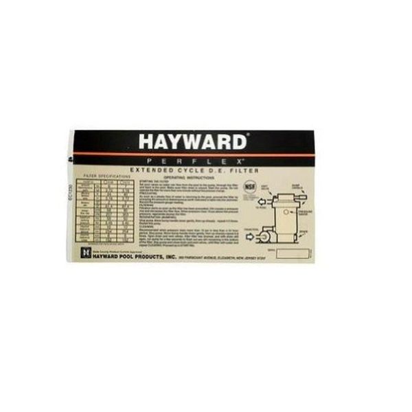 Hayward D.E.CX1230 DEcal Operation Replacement for Hayward Perflex Extended Cycle D.E. Filter
