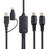 Cable Matters MIDI Cable 2m MIDI USB Converter Cable USB MIDI Cable MIDI USB C Converter Cable Black