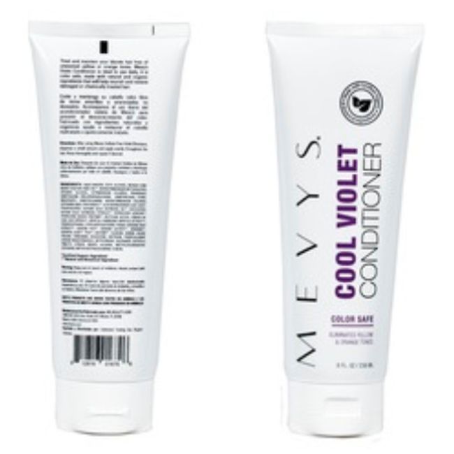 Mevys Sulfate-Free Cool Violet Conditioner Color Safe 8 Oz / 236 ml