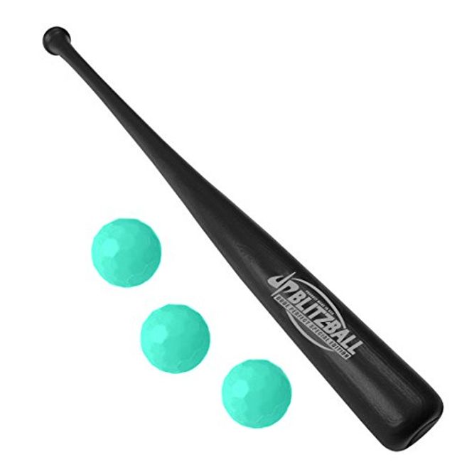 Dude Perfect Blitzball Starter Pack - Includes (3) Blitz Balls & 1 Power Bat - Limited Edition