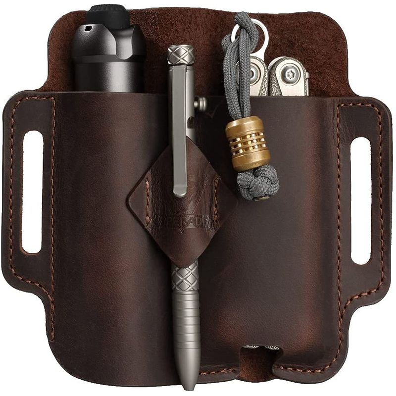 VIPERADE PJ19 Multitool Sheath EDC Belt Organizer Hademade 2 Pockets ...