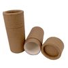Nutley's 25ml Plastic Free Cardboard Cosmetics Tube Natural Compostable - Pack quantity: 20