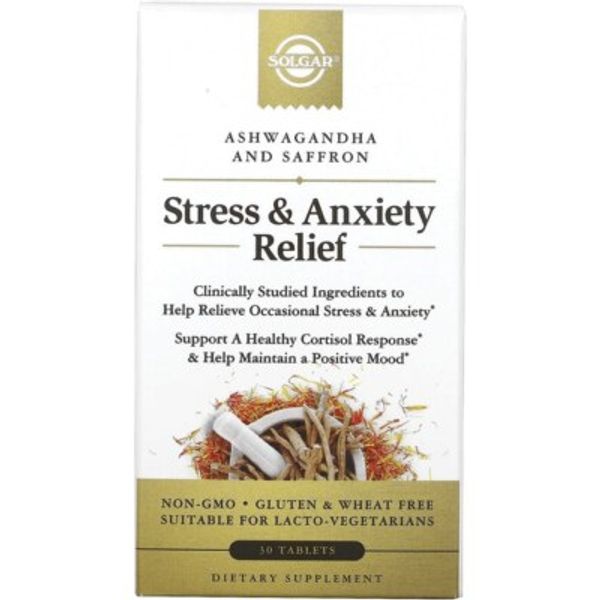 Solgar Stress & Anxiety Relief 30 Tabs