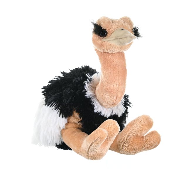 Wild Republic Ostrich Plush, Stuffed Animal, Plush Toy, Gifts for Kids, Cuddlekins 12 Inches