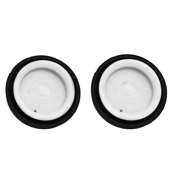 2 Pack Solenoid Valve Diaphragm Solenoid Valve Water Inlet Seal Ring Gasket Solenoid Valve Seal Silicone Rubber Washing Machine Repair Water Supply Valve and Water Supply Error Repair