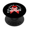 Know Your Status HIV AIDS Awareness PopSockets Adhesive PopGrip