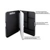 Saunders WorkMate II 00552 Plastic Storage Clipboard - Black, Letter Size Plastic Form Holder, 9 x 12 Inches, with Low Profile Clip