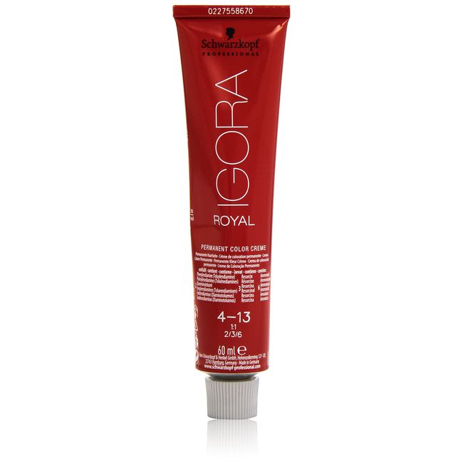 Schwarzkopf IGORA Royal 4-13 Medium Brown Cendr? Plus 60ml