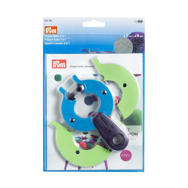 Prym 624182 Pompom Maker 2 in 1 L