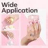 Modelones 8-in-1 Builder Nail Gel, 6 Colors Pink Builder Gel for Nails, Hard Gel Builder Nail Extension Gel Builder Gel in a Bottle for Nail Starter
