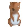 Arctic Squirrel Organic Natural Rubber Teether, Rattle & Bath Toy