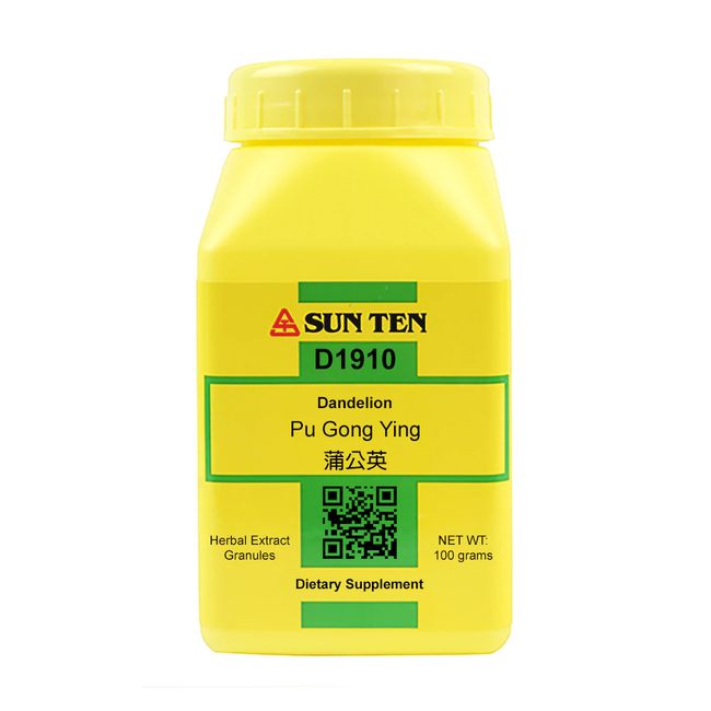 Sun Ten - Dandelion / Pu Gong Ying / 蒲公英 Concentrated Granules Powder 100g D1910