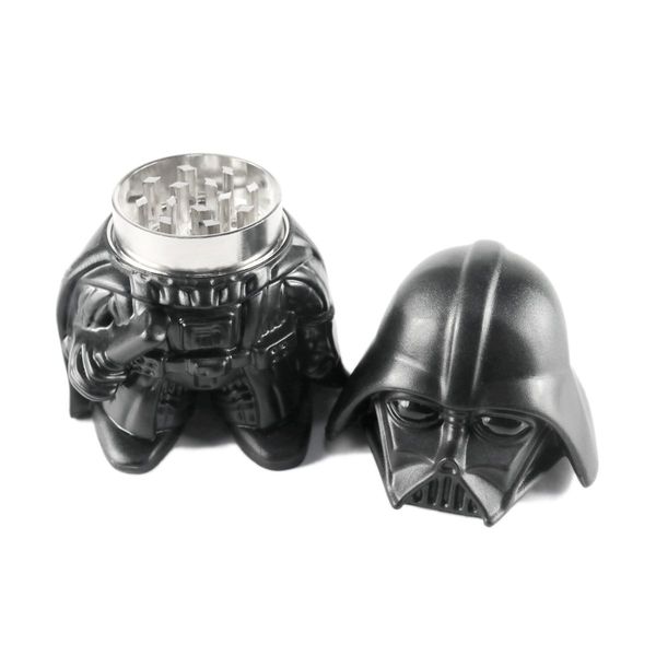 Death Star Darth Vader Resin Herb Grinder 3 Piece Zinc Alloy