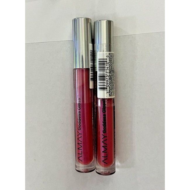 LOT OF 2 ALMAY GODDESS GLOSS LIP GLOSS 930 DREAMY 0.1oz EACH SEALED