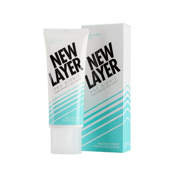 NEW LAYER Pro Bionic Gesichtscreme | Tagespflege für kältere Tage | Bio Hyaluron | Bio-Arganöl, Bio-Baobaböl, Bio-Buritiöl | Pro Vitamin D | Probiotischer Komplex | Ectoin | vegan| klimaneutral (75ml)