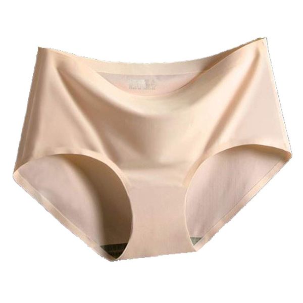 LE MODE de toi C-syo3 Women's Seamless Panties, Amphibious, For Swimming, Running, Yoga, Large Sizes, Excellent Elasticity, No Visible Panty Line, beige