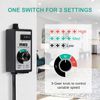 iPower Variable Inline Fan Speed Controller Electronic Blower Adjuster HVAC Controls, One Switch with 3 Settings for Hydroponics Vent Duct Exhaust, Black