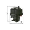 Bosch N7016 - Diesel Filter Car