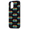 Hülle für iPhone 15 Pro Star Wars Gradient Rainbow Schwarz