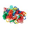 LINKUP - Cat7 26AWG Cable Identifier Coloured Rings - Assorted 7 Colours 10 pcs each (70 Pack)