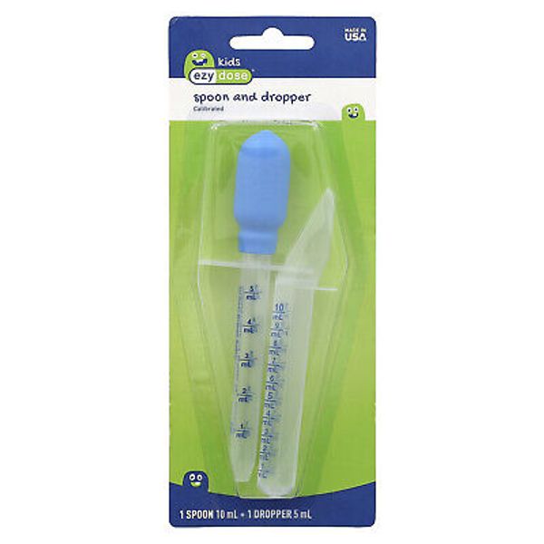 Kids, Spoon and Dropper, 2 Pieces