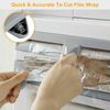Kitchen Bathroom Paper Roll Dispenser Wall Mounted Wrap Foil Roll Towel Holder