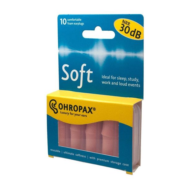 3 X Ohropax Earplugs Soft