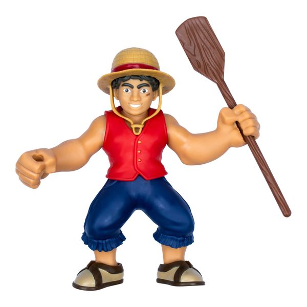 Heroes of Goo Jit Zu Netflix One Piece Luffy; 18 cm Action Figure with Ultra Slime Filling; Premium Collectible Figure Accessories & Collectible Pack