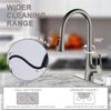 Ruvida Kitchen Faucets,Brushed Nickel Kitchen Faucet with Pull Down Sprayer