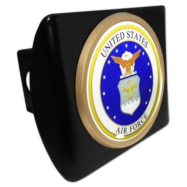 U.S. Air Force Insignia Black Hitch Cover