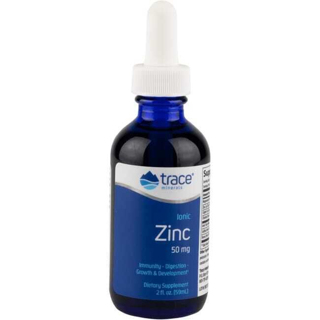 Trace Minerals Ionic Zinc 50 mg 2 fl oz Liq