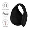 Basic Sense 2PCS Extra Wide Plain Earmuff, Navy-Navy