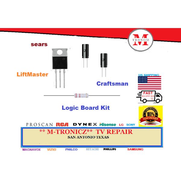 REPAIR KIT FOR  Craftsman  Chamberlain  14LG636D   14GR636E    Circuit Board