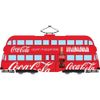 Coca Cola Double Decker Tram Open Happiness Red