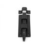 Black Shepherds Crook Straight Bolt Lock Cabinet Hinge Bolt Renovators Supply