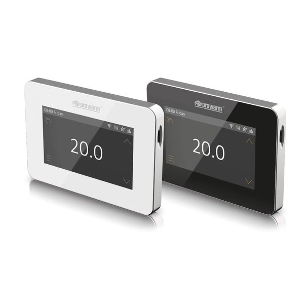 ProWarm Touchscreen Thermostat V2 (white) for underfloor heating