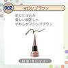BLEND BERRY Playful Liquid Eyeliner 002 (Maroon Brown) Eye Color KOSE